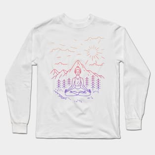 Yoga Art Long Sleeve T-Shirt